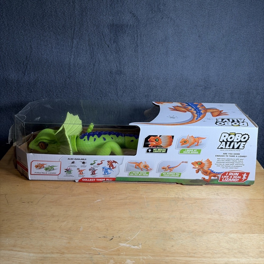 Zuru Robo Alive Lurking Lizard Robotic Pet Figure New - Picture 5 of 6